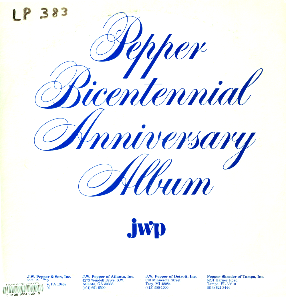 1975 Pepper Bicentennial Anniversary Album