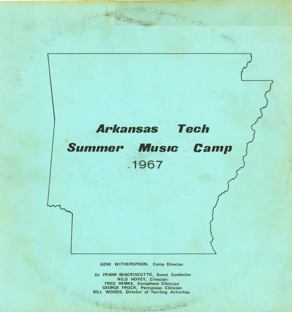 1967 Arkansas Tech Summer Music Camp