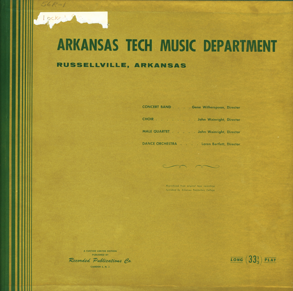 Arkansas Tech Music Department, Russellville, Arkansas