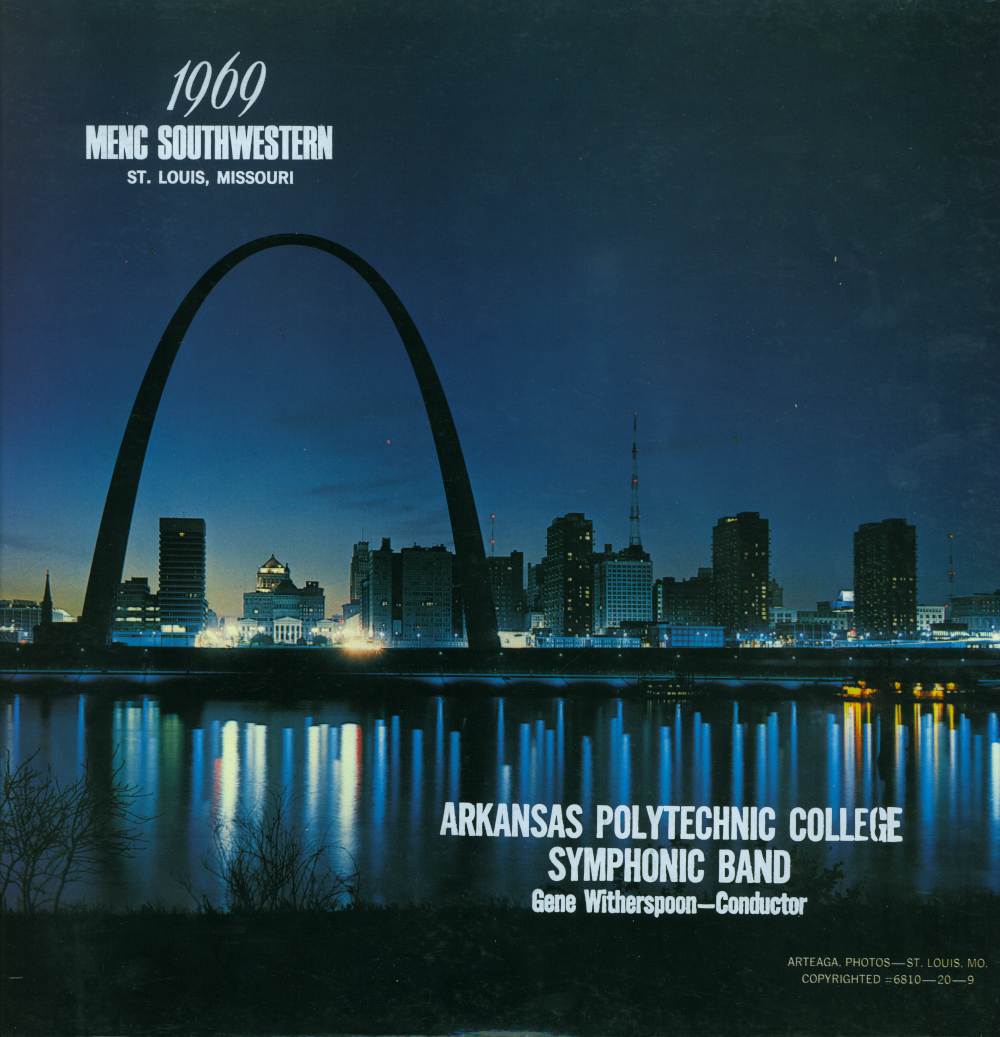 1969 Arkansas Polytechnic College Symphonic Band MENC Southwestern