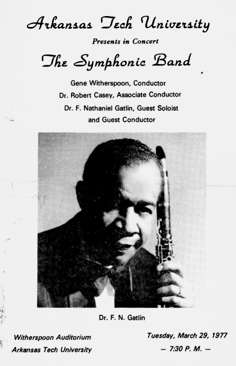 1977 F. Nathaniel Gatlin Concert