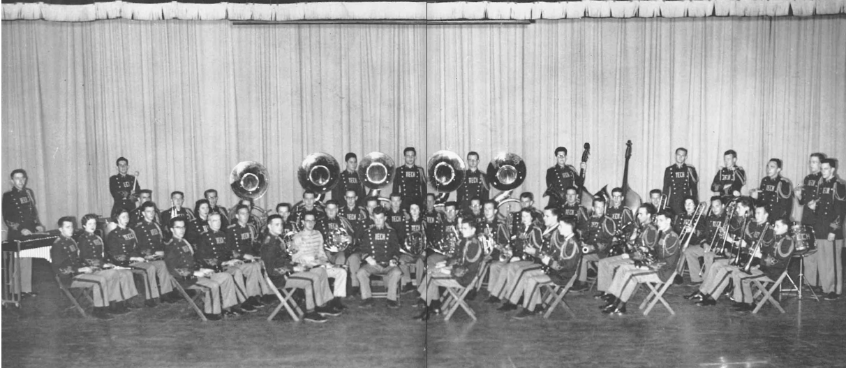 1954 Concert Band Augusta Pre-Tour Concert