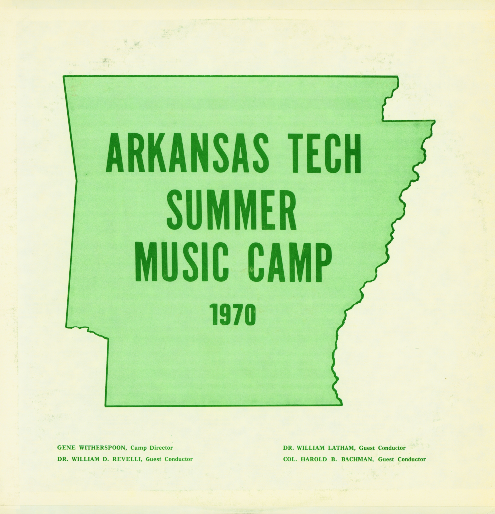 1970 Arkansas Tech Summer Music Camp