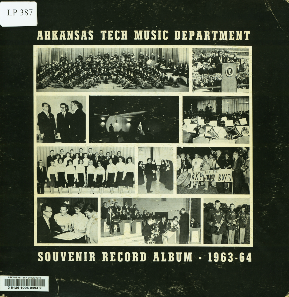 1964 Arkansas Tech Music Department Souvenir Record Album