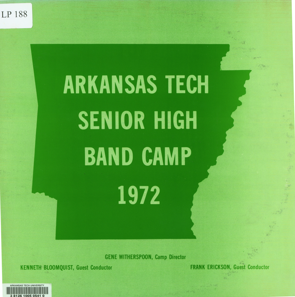 1972 Arkansas Tech Senior High Band Camp