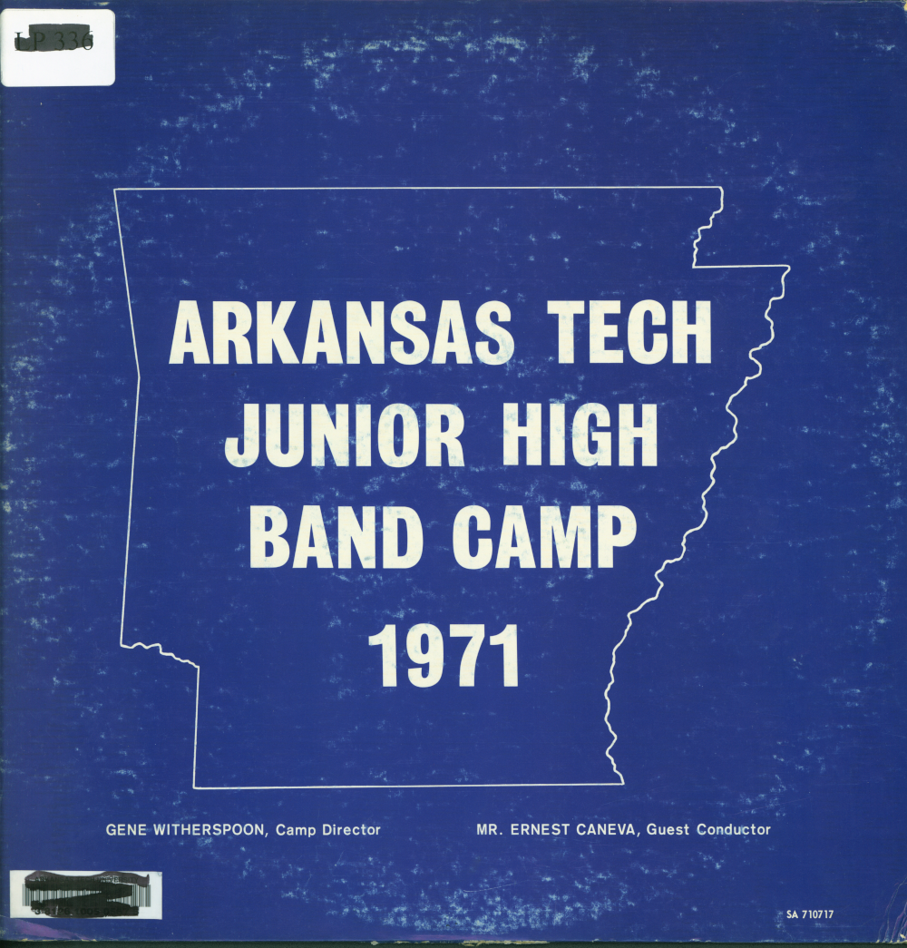 1971 Arkansas Tech Junior High Band Camp