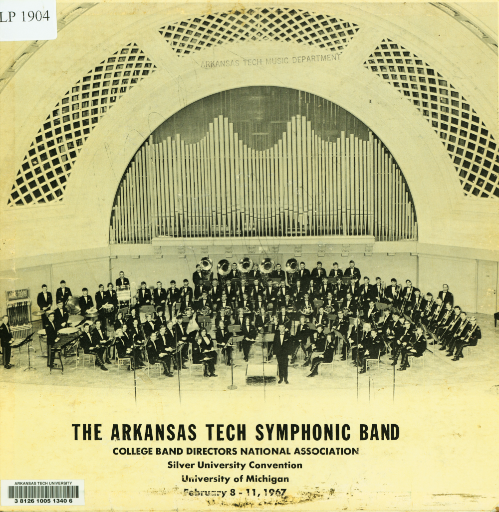 1967 The Arkansas Tech Symphonic Band CBDNA