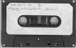 Cassette notes by V Andy Anders