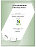 Physical Chemistry I Laboratory Manual