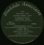 Jolly robbers overture / Franz von Suppe arranged by J.S. Zamecnik by Arkansas Polytechnic College Band Camp Symphonic Band, Merel Boyce, and H.L. Shepherd