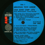 Sword and shield / Richard Bowles by 1972 Arkansas Tech Junior High Band Camp First Band and Gene Witherspoon
