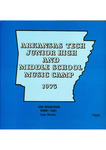 LP Liner Notes by 1975 Arkansas Tech Junior High and Middle School Music Camp