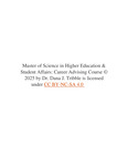SAA 6173: Career Advising by Dana J. Tribble